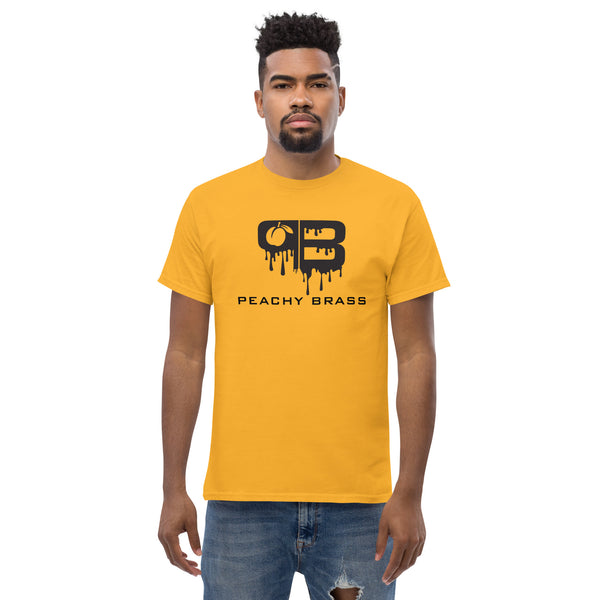 Peachy Brass Drip Classic Tee