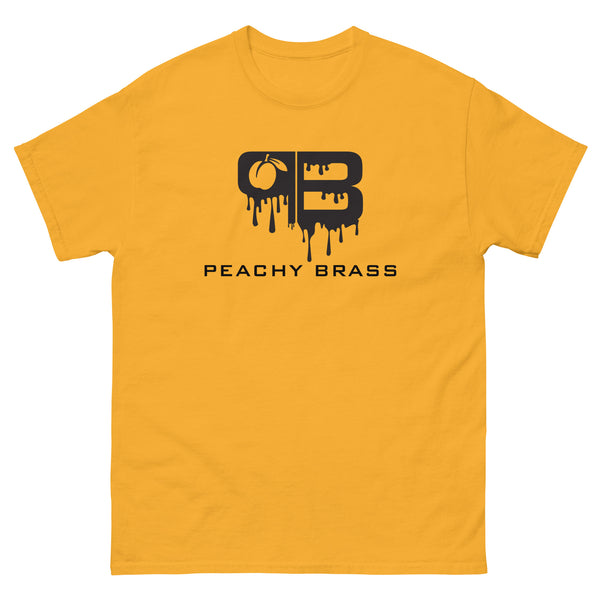 Peachy Brass Drip Classic Tee