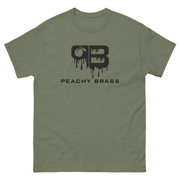 Peachy Brass Drip Classic Tee