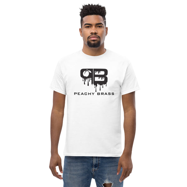 Peachy Brass Drip Classic Tee