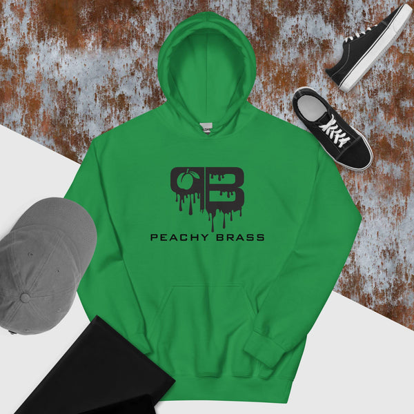 Peachy Brass Drip Unisex Hoodie