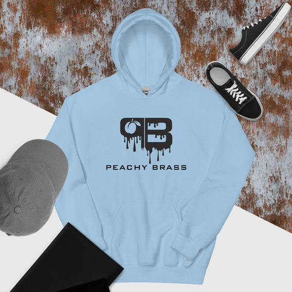 Peachy Brass Drip Unisex Hoodie