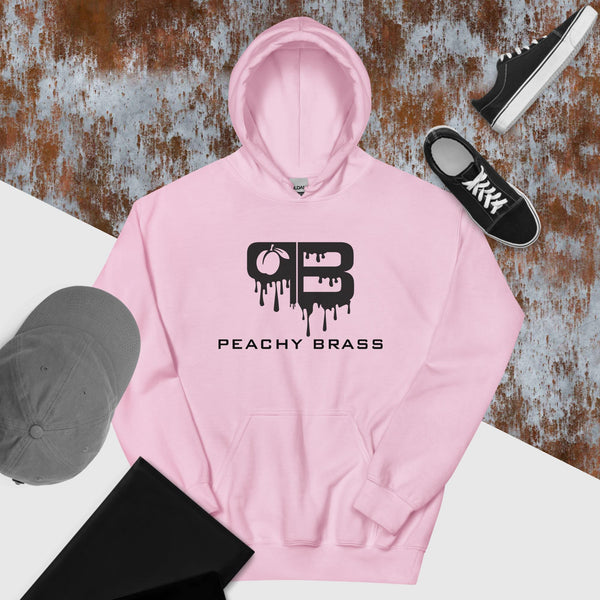 Peachy Brass Drip Unisex Hoodie