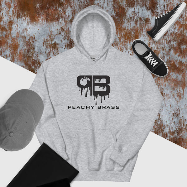 Peachy Brass Drip Unisex Hoodie