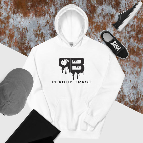Peachy Brass Drip Unisex Hoodie