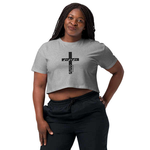 God is Greater Women’s crop top