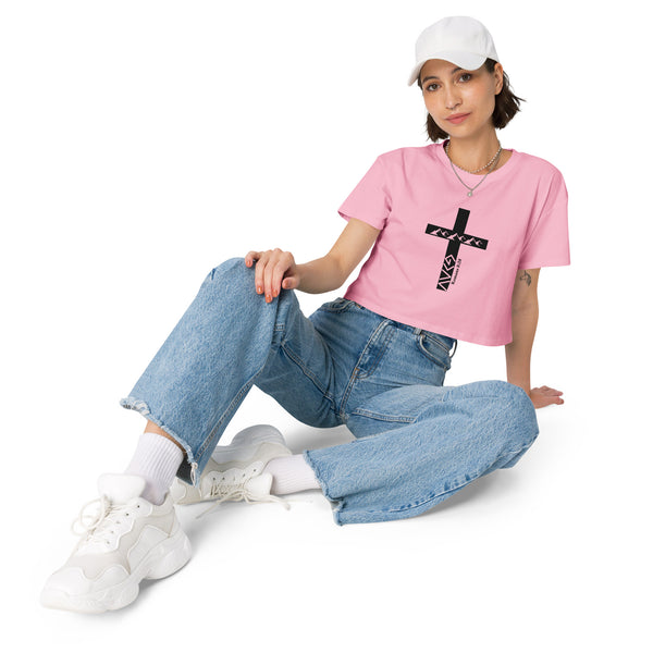 God is Greater Women’s crop top
