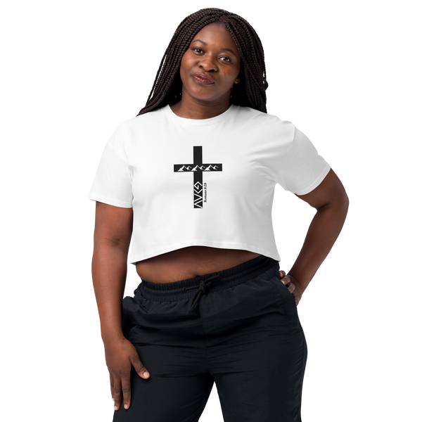 God is Greater Women’s crop top