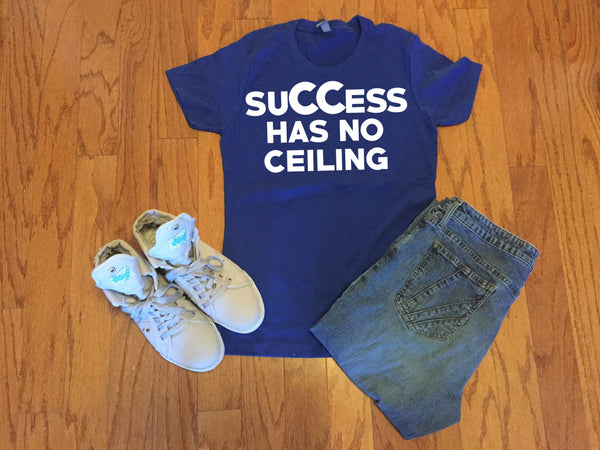 Christ Centered (Success Has No Ceiling) T-shirt - Peachy Brass