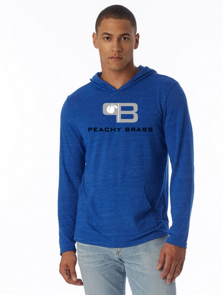 Jersey Style Pullover Hoodie - Peachy Brass