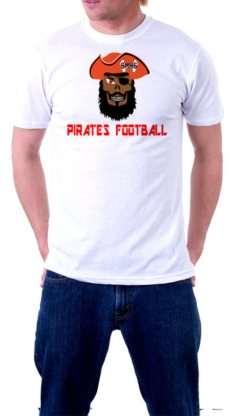 Stone Mountain Pirates Mascot (Short Sleeve Shirt) - Peachy Brass