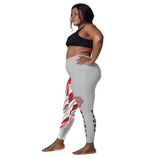Archer Tigers Leggings with pockets,  - Peachy Brass