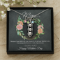 Peas In A Pod Necklace - Peachy Brass