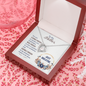 Forever Love Necklace-Mother - Peachy Brass