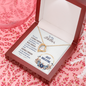 Forever Love Necklace-Mother - Peachy Brass