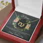 Everlasting Love-Necklace - Peachy Brass