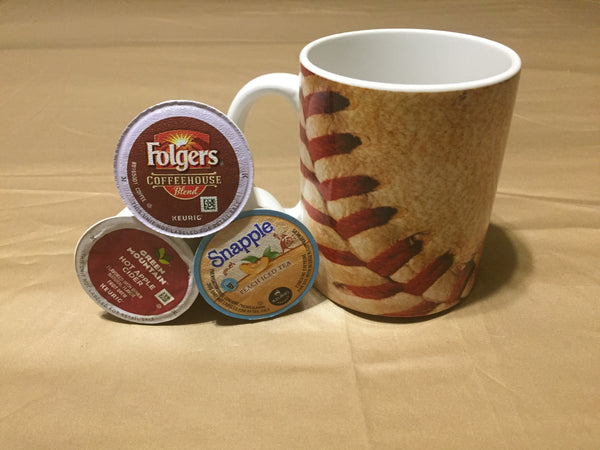 You Ballin’ Baseball Mug - Peachy Brass