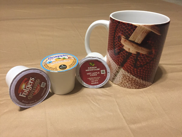 You Ballin’ Football Mug - Peachy Brass