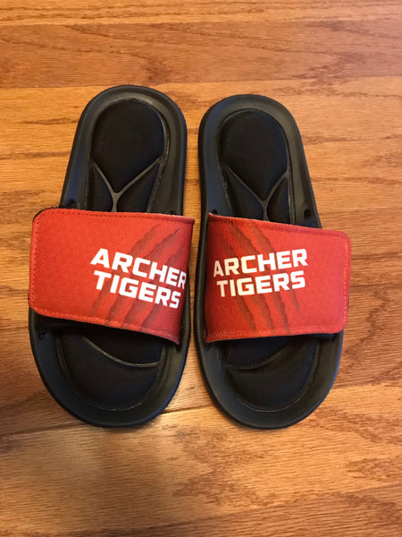 Archer Slide Sandals - Peachy Brass
