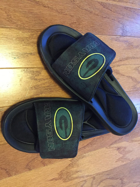 Grayson Sandals - Peachy Brass