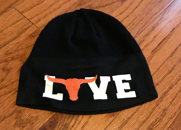 Longhorn Beanie - Peachy Brass