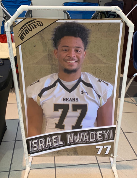 Player Banners (Reusable/Keepsake) - Peachy Brass