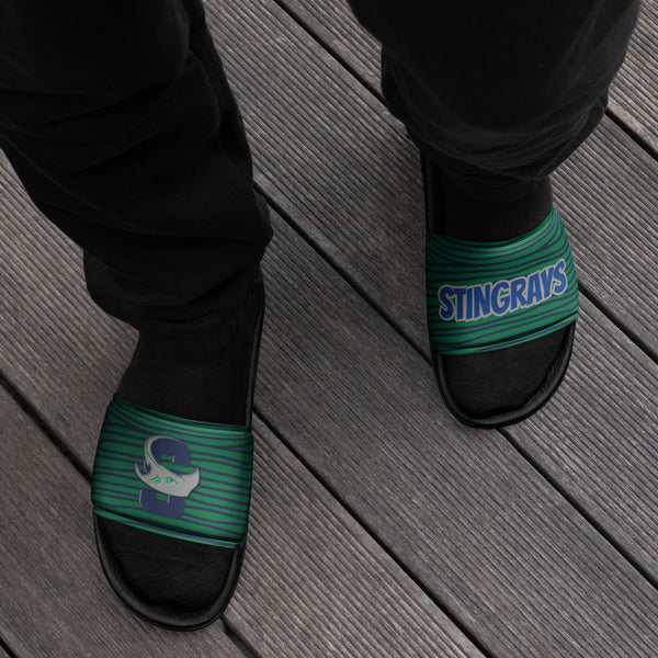 Sumner Stingrays Men’s slides,  - Peachy Brass