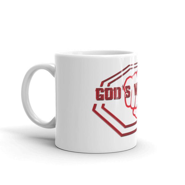 God's Warrior Coffee/Tea Mug - Peachy Brass