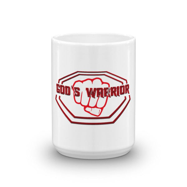 God's Warrior Coffee/Tea Mug - Peachy Brass