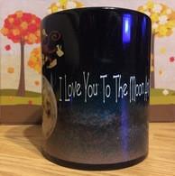 I Love You To The Moon And Back Mug - Peachy Brass