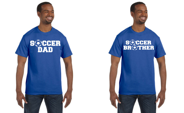 Soccer Family Shirts - Peachy Brass