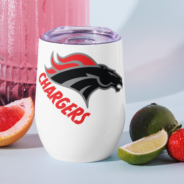 Strawberry Crest Chargers Wine tumbler