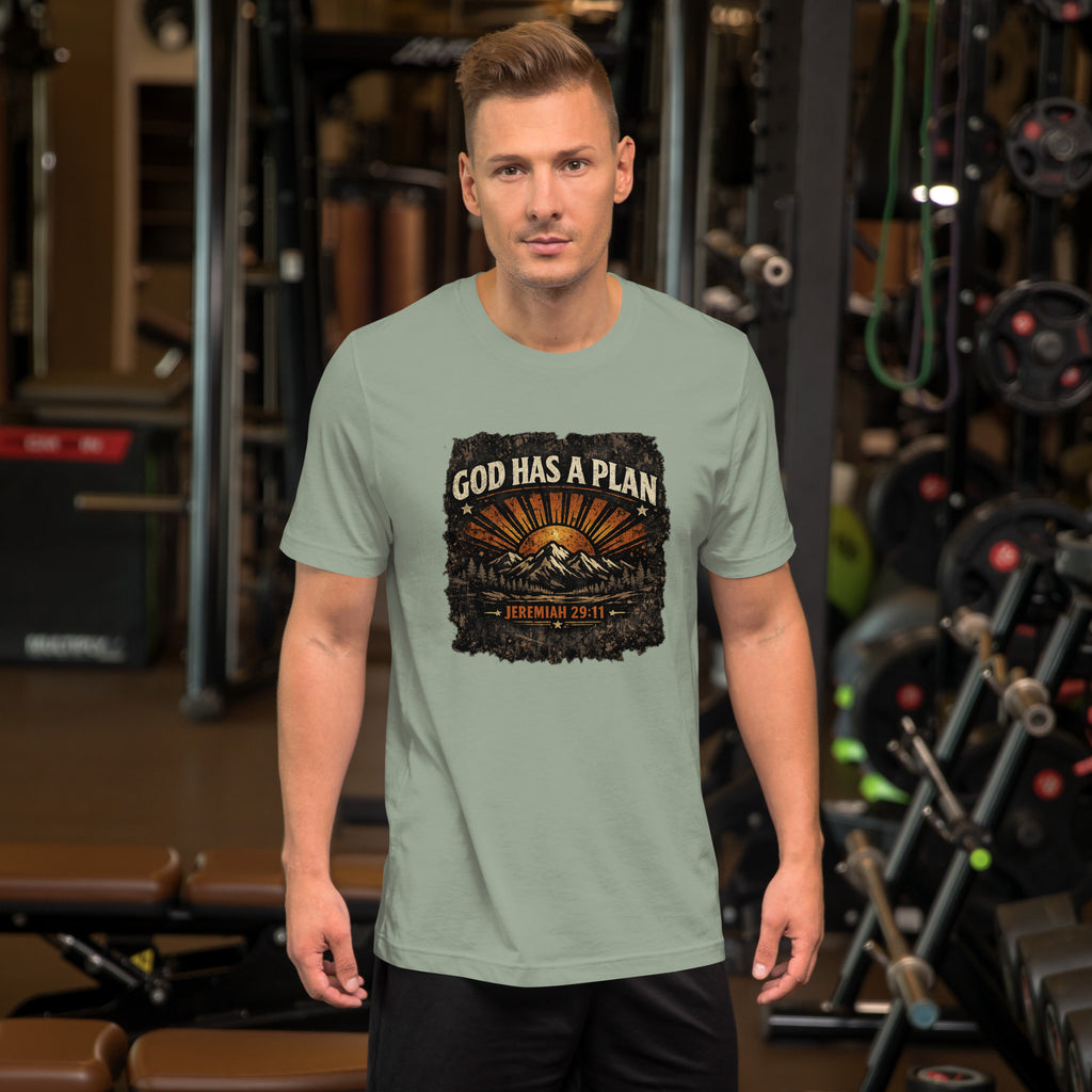 God Has A Plan Graphic Shirt