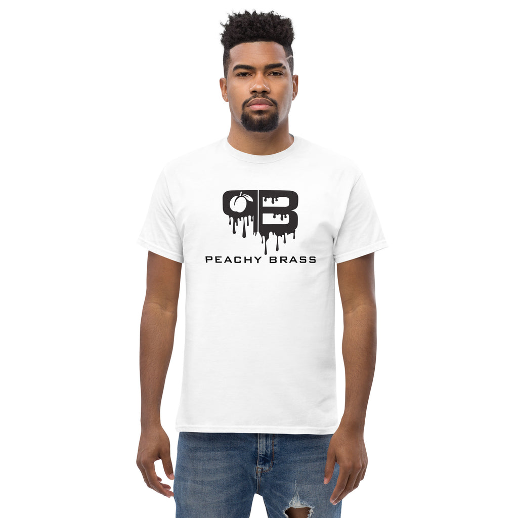 Peachy Brass Drip Classic Tee