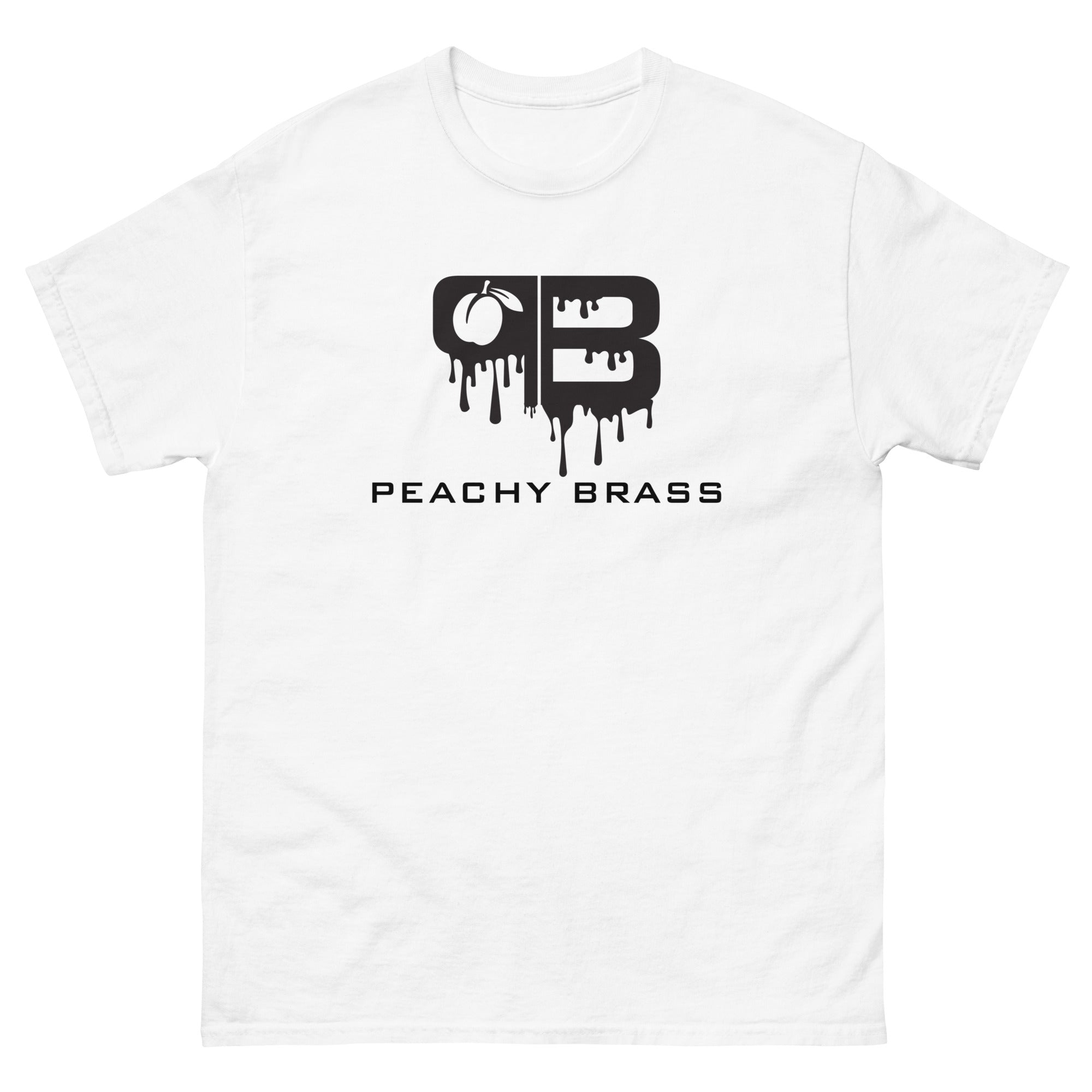 Peachy Brass Drip Classic Tee