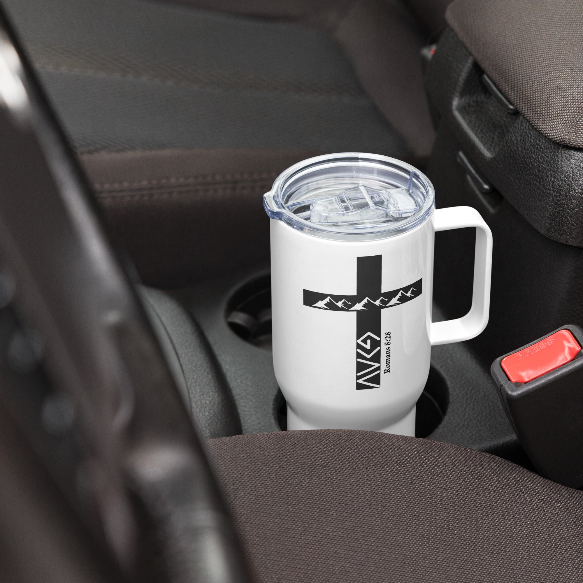 God is Greater Travel Mug w/Handle