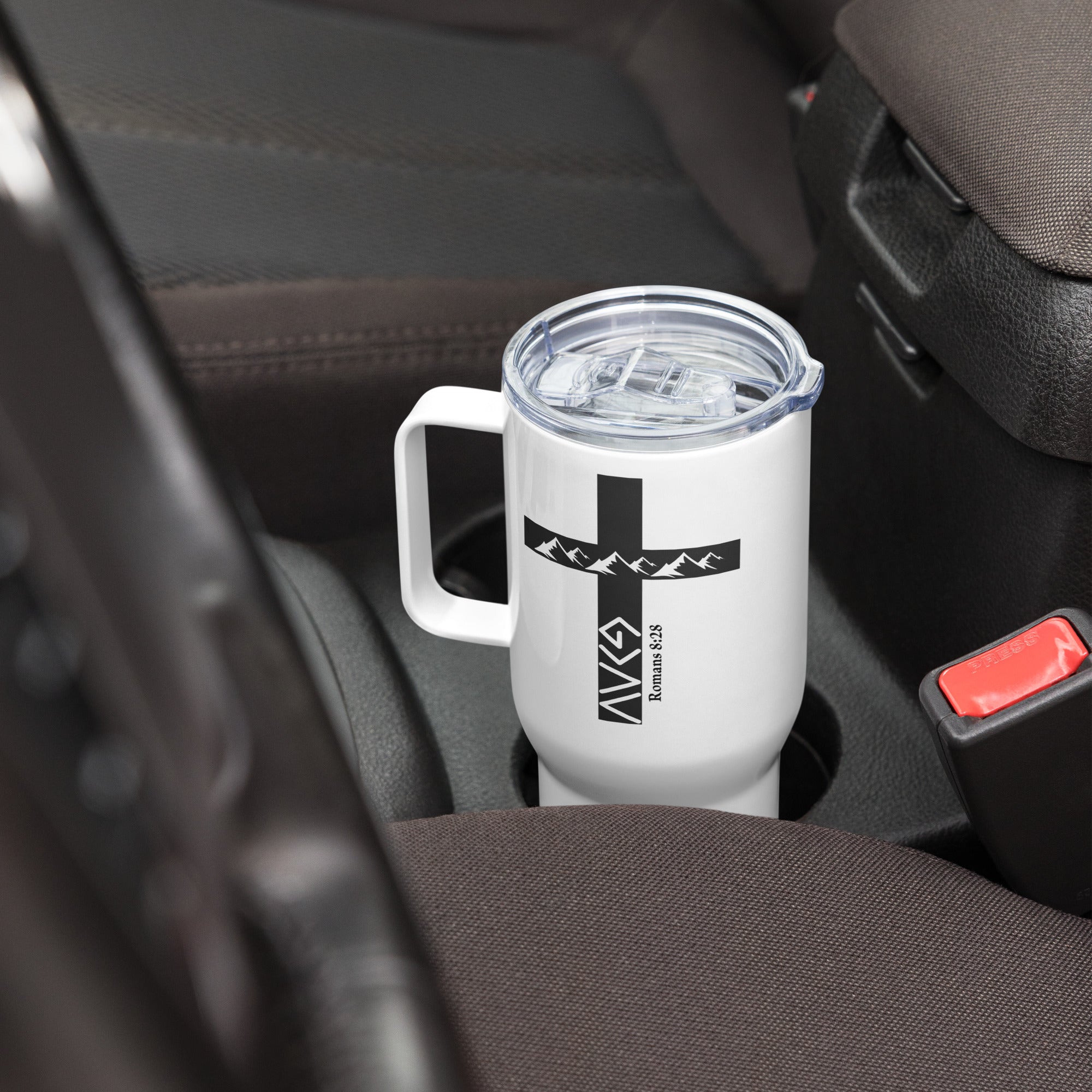 God is Greater Travel Mug w/Handle