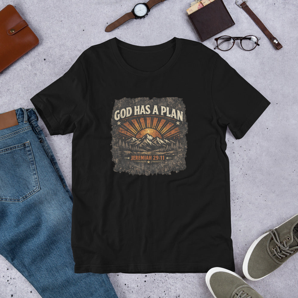 God Has A Plan Graphic Shirt