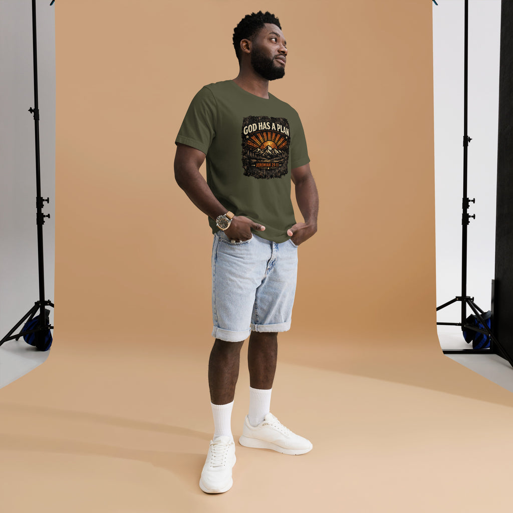 God Has A Plan Graphic Shirt