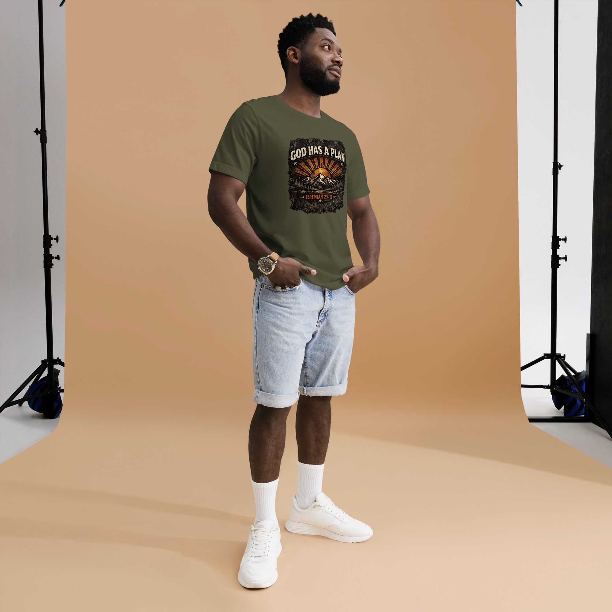 God Has A Plan Graphic Shirt