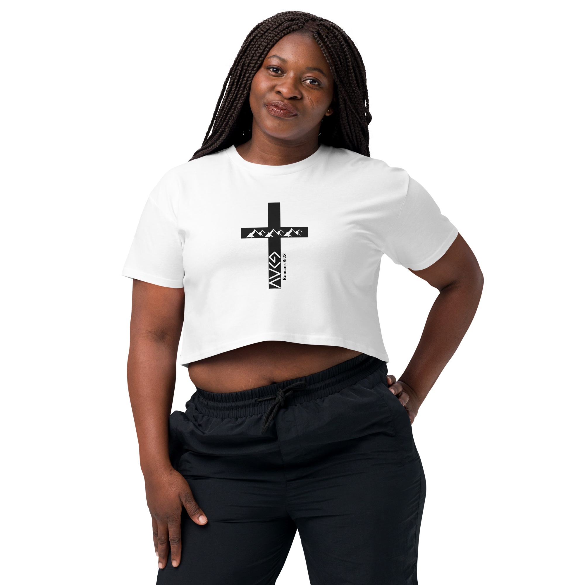 God is Greater Women’s crop top