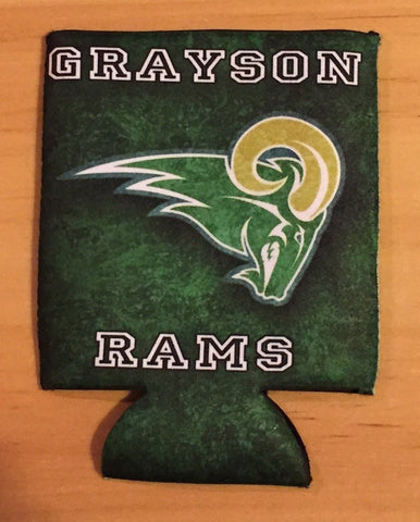 Grayson Rams Beverage Insulator - Peachy Brass