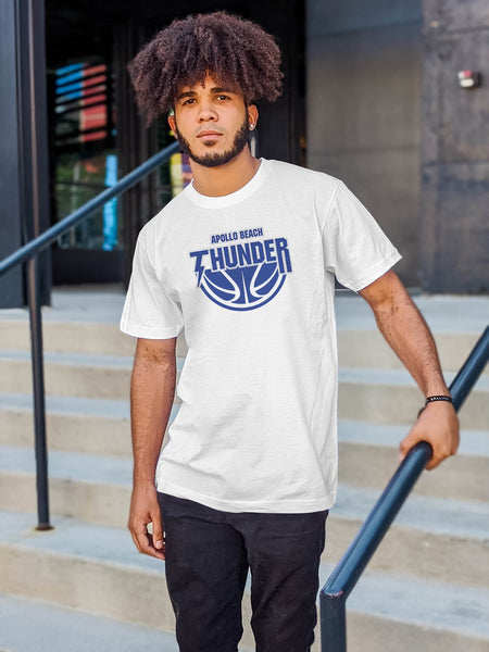 Apollo Beach Thunder Basketball Shirt - Peachy Brass