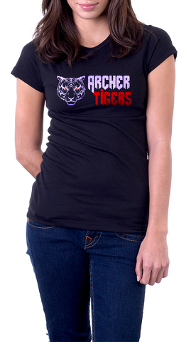 Archer Tigers Compression Shirts - Peachy Brass