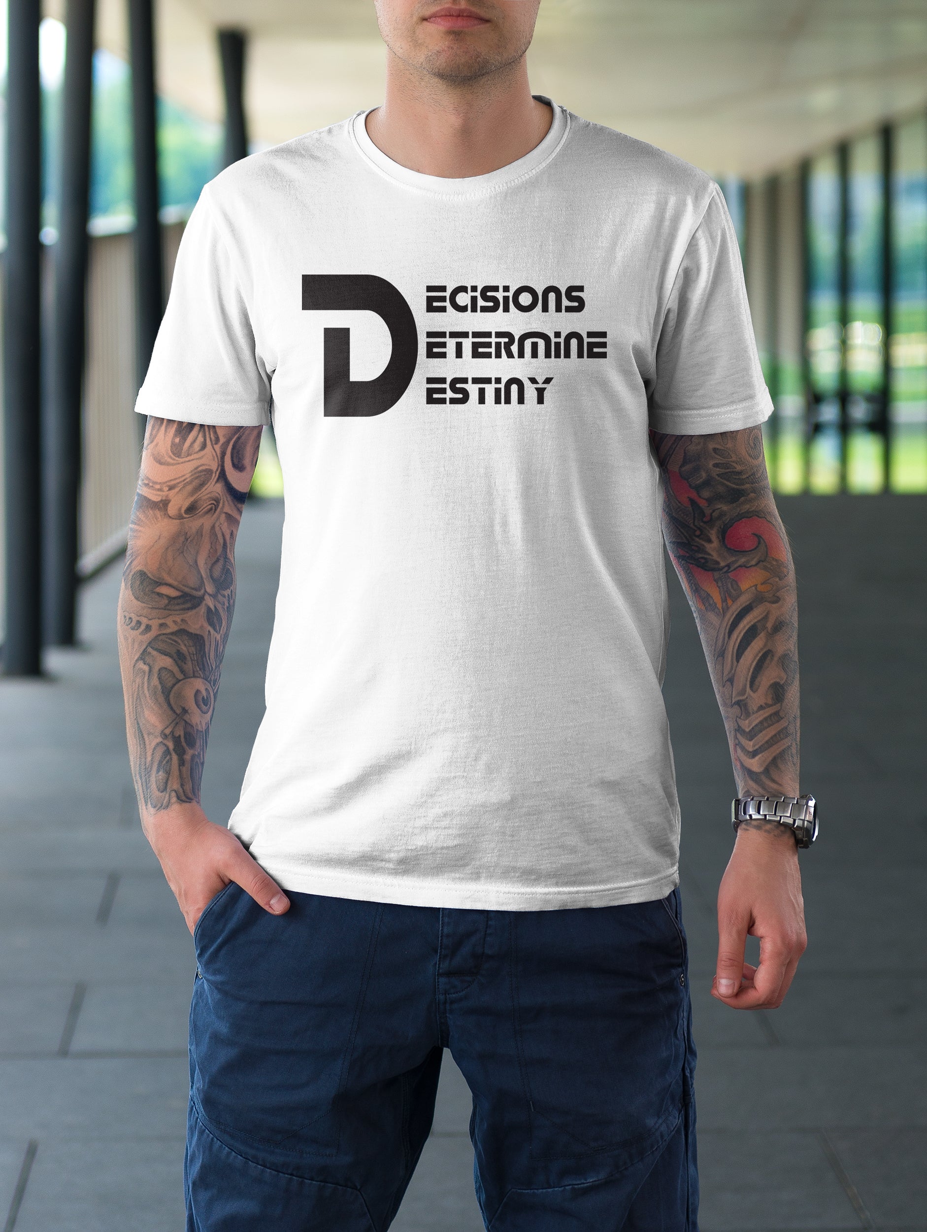 Decisions Determine Destiny Shirt - Peachy Brass