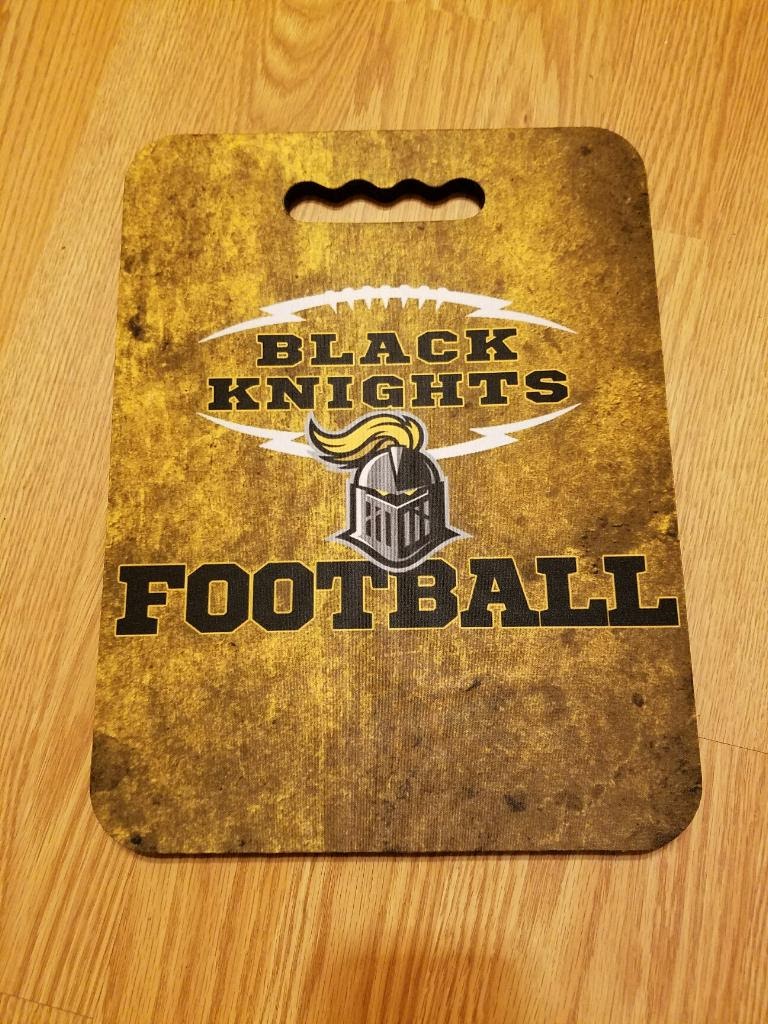 Black Knights Stadium Cushion - Peachy Brass