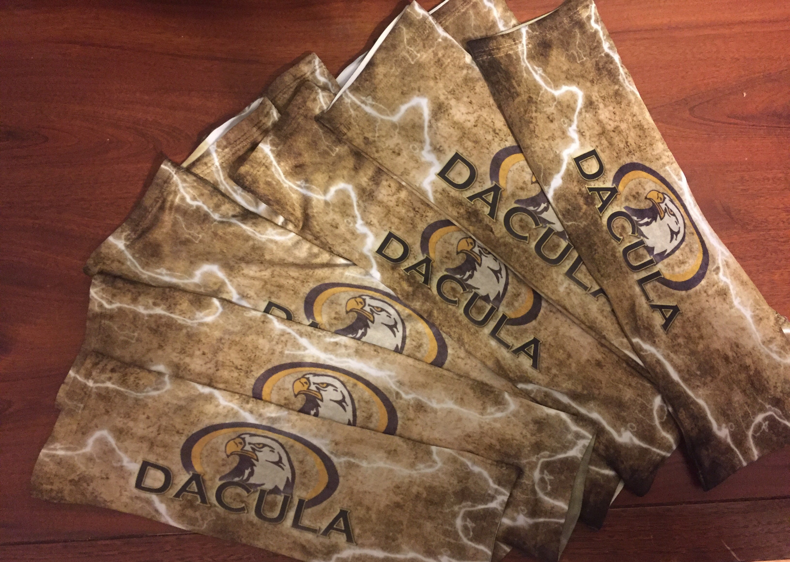 Dacula Arm Sleeves - Peachy Brass