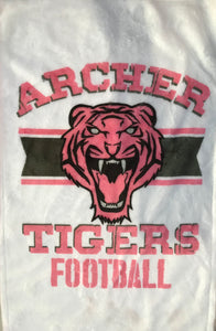 Archer Tigers Pink Out Towel - Peachy Brass