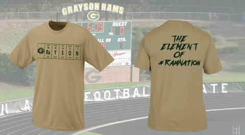 Grayson Periodic Table Shirt - Peachy Brass