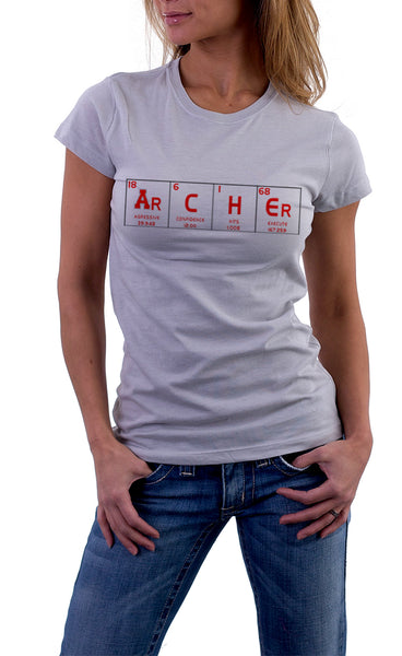 Periodic Table We Are Archer Shirt (Short Sleeve) - Peachy Brass